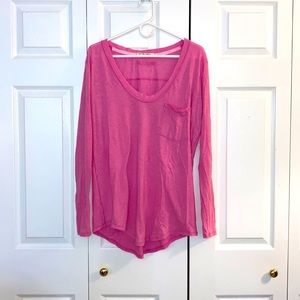 We the Free cotton long sleeve tee